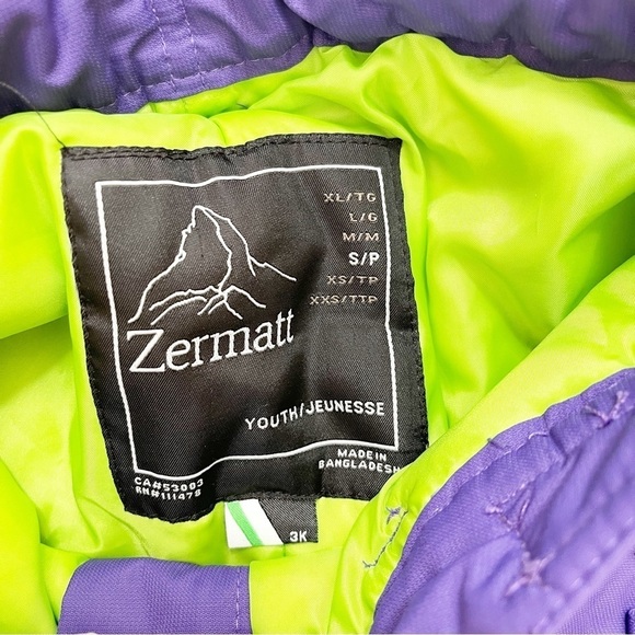 🌸🌼Girl's Zermatt Snow Pants - Picture 3 of 9